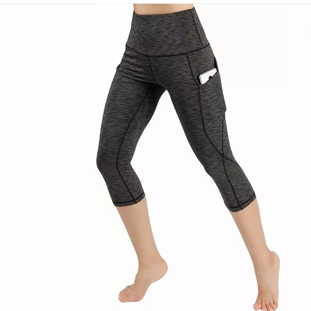 🆕 ODODOS-Yoga High Waisted Out Pocket Capris
